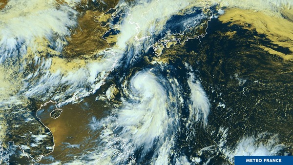 Tempête tropicale au sud du Japon
