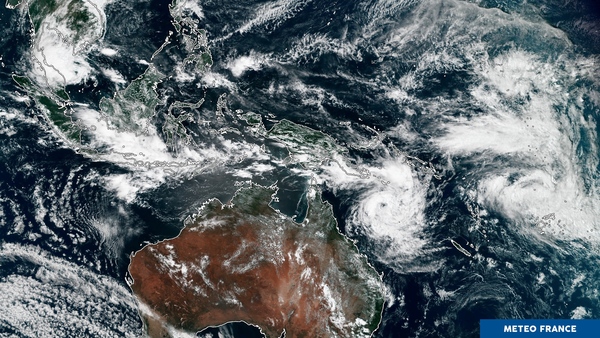 Trio de phénomènes tropicaux sur le Pacifique
