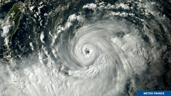 Zoom sur le typhon Lekima
