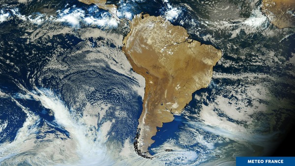 Temps sec en Amérique du Sud
