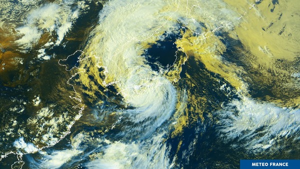 Tempête tropicale KROSA au Japon