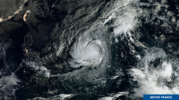 Le typhon Kammuri sous surveillance
