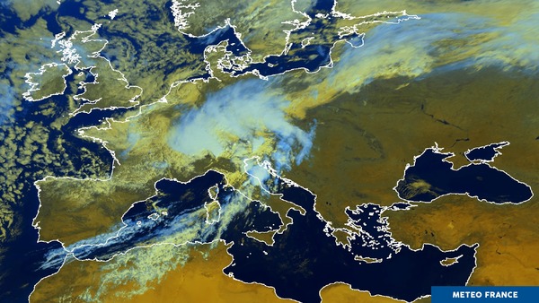 Les orages gagnent la mer Adriatique
