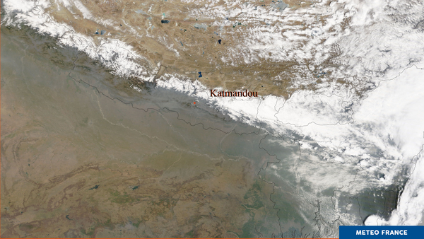 Katmandou sous la pollution

