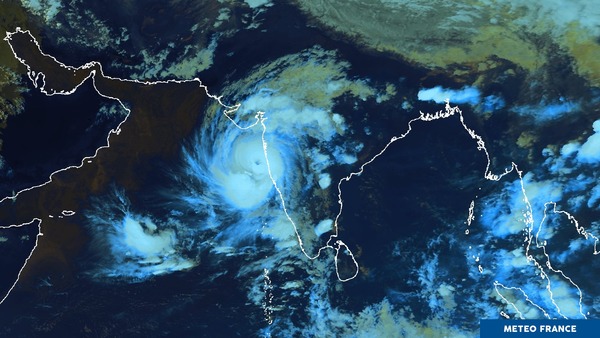 le cyclone Tauktae en mer d'Arabie
