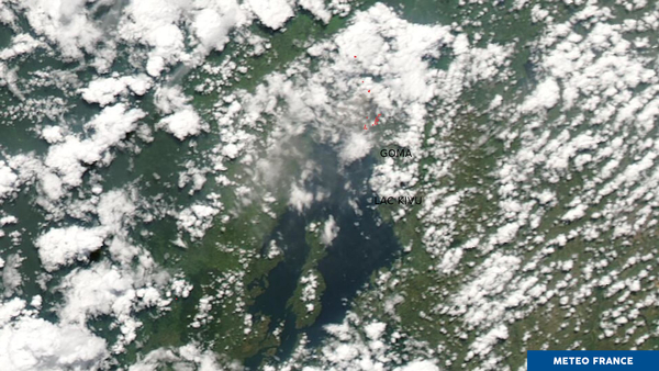 le volcan Nyiragongo engendre un exode Republique du Congo

