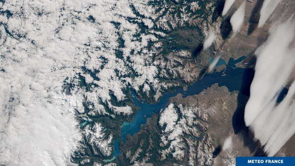 Des nuages lenticulaires en Patagonie
