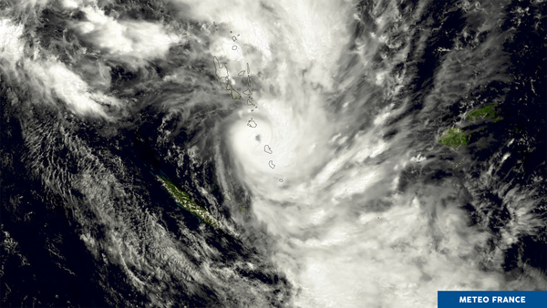 Le cyclone tropical Judy frappe le Vanuatu
