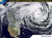 Cyclone Gamede - le 25 février 2007